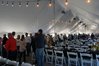 Crowd Entering Tent