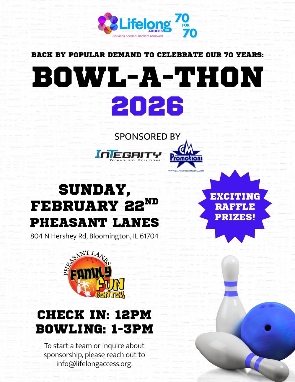 Bowl-A-Thon Flyer